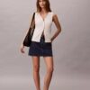 Smooth Cotton Rib Button-Down Tank Top Smooth Cotton Rib Button-Down Tank Top