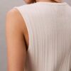 Smooth Cotton Rib Button-Down Tank Top Smooth Cotton Rib Button-Down Tank Top