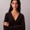 Smooth Cotton Rib Duster