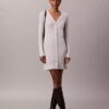 Smooth Cotton Rib Duster