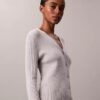 Smooth Cotton Rib Duster