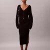 Smooth Cotton Rib Midi Skirt Smooth Cotton Rib Midi Skirt