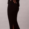 Smooth Cotton Rib Midi Skirt Smooth Cotton Rib Midi Skirt