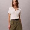 Smooth Cotton Rib Polo T-Shirt Smooth Cotton Rib Polo T-Shirt