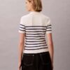 Smooth Cotton Rib Polo T-Shirt