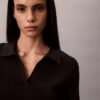 Smooth Cotton Rib Polo T-Shirt Smooth Cotton Rib Polo T-Shirt