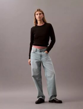 Smooth Cotton Sweater