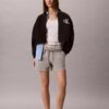 Smooth Cropped Relaxed Bomber Jacket Smooth Cropped Relaxed Bomber Jacket