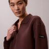 Smooth Mini Polo Sweatshirt Dress Smooth Mini Polo Sweatshirt Dress
