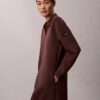 Smooth Mini Polo Sweatshirt Dress Smooth Mini Polo Sweatshirt Dress