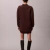 Smooth Mini Polo Sweatshirt Dress Smooth Mini Polo Sweatshirt Dress