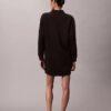 Smooth Mini Polo Sweatshirt Dress Smooth Mini Polo Sweatshirt Dress