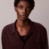 Smooth Relaxed Camp Button-Down Shirt