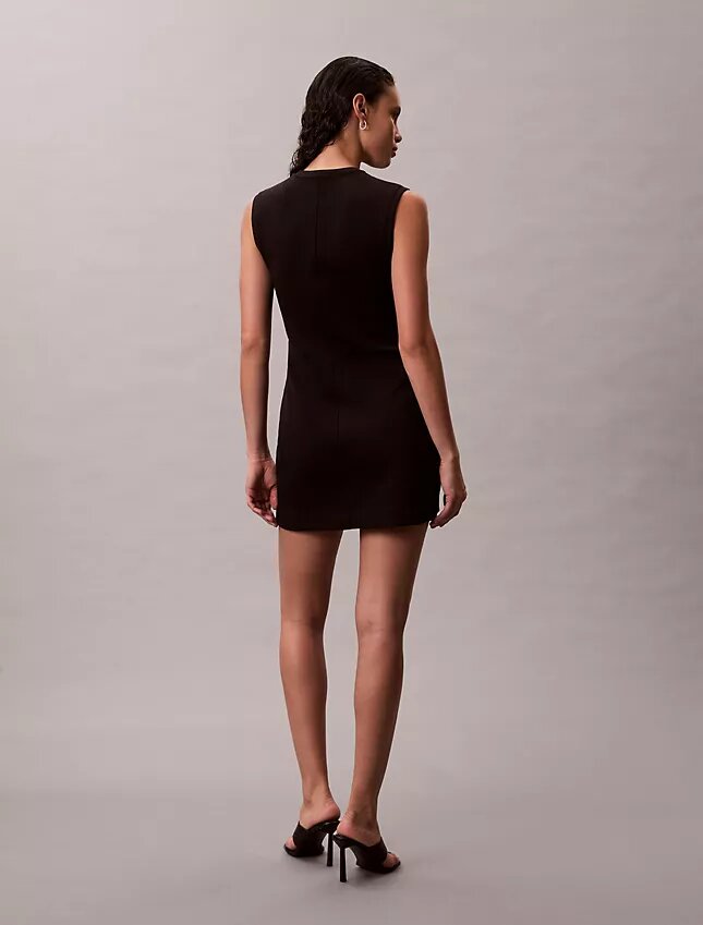 Smooth Sleeveless Mini Dress Smooth Sleeveless Mini Dress