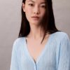 Smooth Variegated Rib Sweater Cardigan Smooth Variegated Rib Sweater Cardigan