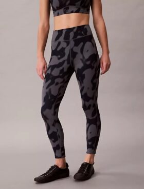Soft Sport Abstract Print 7/8 Leggings