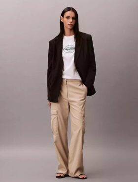 Soft Twill Cargo Pants