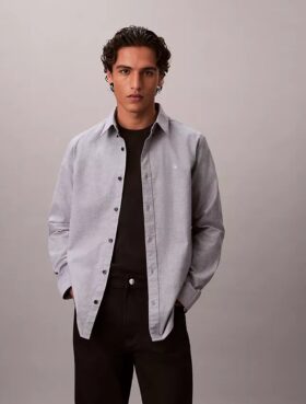 Solid Classic Oxford Button-Down Shirt