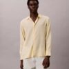 Solid Linen Blend Classic Shirt Solid Linen Blend Classic Shirt