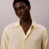 Solid Linen Blend Classic Shirt Solid Linen Blend Classic Shirt