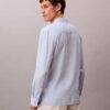 Solid Linen Blend Classic Shirt Solid Linen Blend Classic Shirt