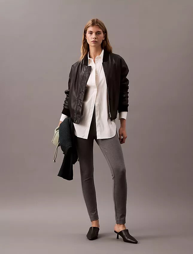 Solid Ponte Skinny Pants Solid Ponte Skinny Pants