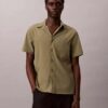Solid Seersucker Classic Button-Down Shirt Solid Seersucker Classic Button-Down Shirt