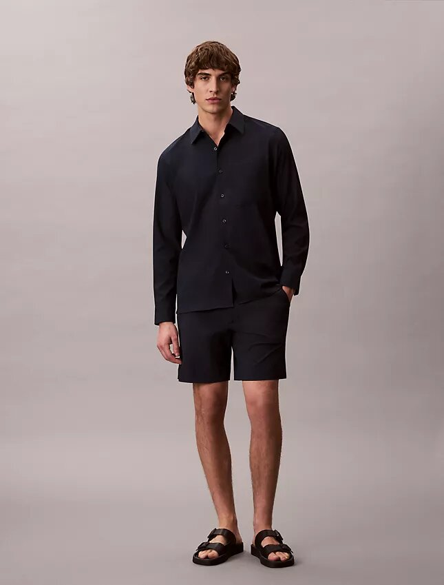 Solid Seersucker Classic Shirt Solid Seersucker Classic Shirt