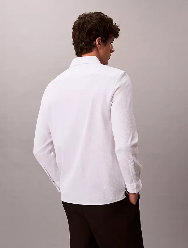 Solid Seersucker Classic Shirt Solid Seersucker Classic Shirt