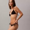 Solid Side Tie Swim Bikini Bottom Solid Side Tie Swim Bikini Bottom