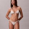 Solid Side Tie Swim Bikini Bottom Solid Side Tie Swim Bikini Bottom