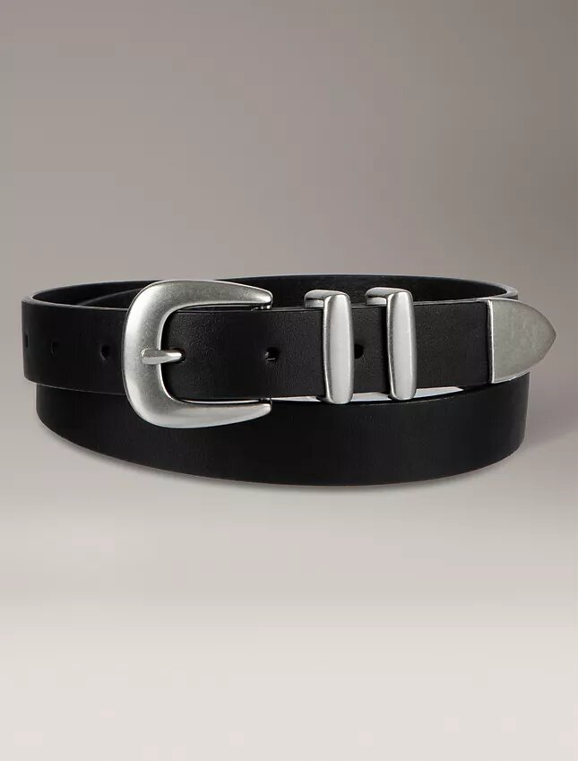 Solid Square Buckle Belt Solid Square Buckle Belt
