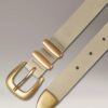 Solid Square Buckle Belt Solid Square Buckle Belt