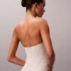 Solid Strapless One Piece Swimsuit Solid Strapless One Piece Swimsuit