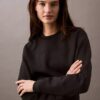 Spacer Cropped Crewneck Sweatshirt Spacer Cropped Crewneck Sweatshirt