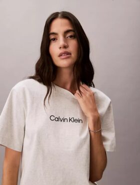 Standard Logo Boxy Fit Crewneck T-Shirt