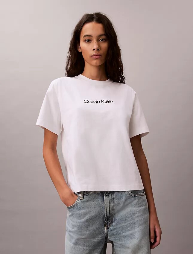 Standard Logo Boxy Fit Crewneck T-Shirt Standard Logo Boxy Fit Crewneck T-Shirt