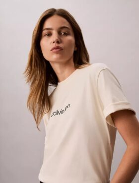 Standard Logo Boxy Fit Crewneck T-Shirt