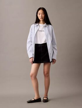 Standard Logo Boxy Fit Crewneck T-Shirt