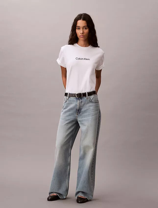 Standard Logo Boxy Fit Crewneck T-Shirt Standard Logo Boxy Fit Crewneck T-Shirt