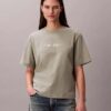 Standard Logo Boxy Fit Crewneck T-Shirt
