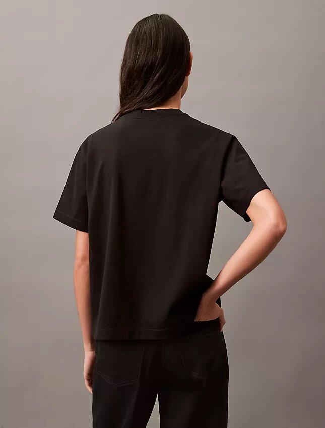 Standard Logo Boxy Fit Crewneck T-Shirt Standard Logo Boxy Fit Crewneck T-Shirt