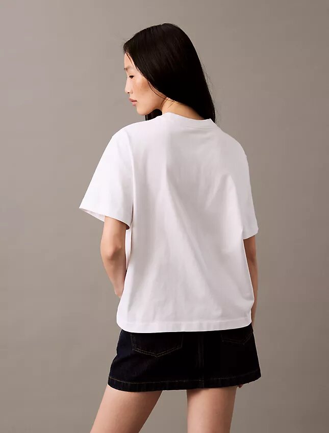 Standard Logo Boxy Fit Crewneck T-Shirt Standard Logo Boxy Fit Crewneck T-Shirt