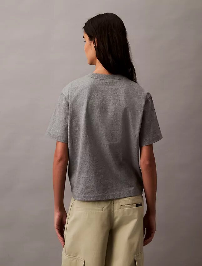Standard Logo Boxy Fit Crewneck T-Shirt Standard Logo Boxy Fit Crewneck T-Shirt