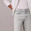 Standard Straight Wool Blend Jeans