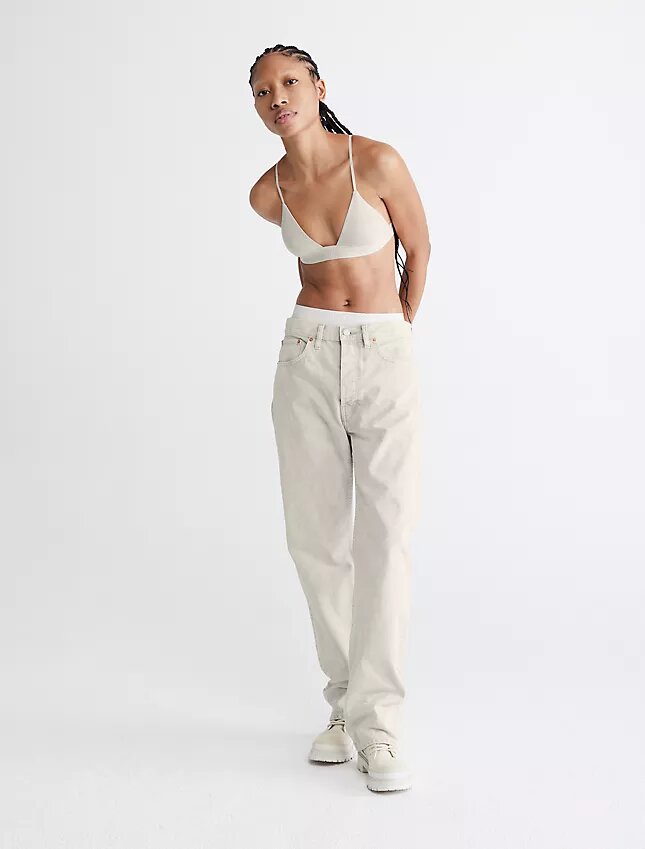 Standards Marble Dye Straight Leg Jeans Standards Marble Dye Straight Leg Jeans