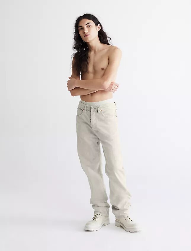 Standards Marble Dye Straight Leg Jeans Standards Marble Dye Straight Leg Jeans