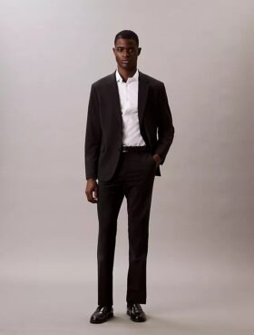 Steel Solid Slim Fit Button-Down Shirt
