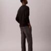 Straight Chambray Pull-On Pants Straight Chambray Pull-On Pants