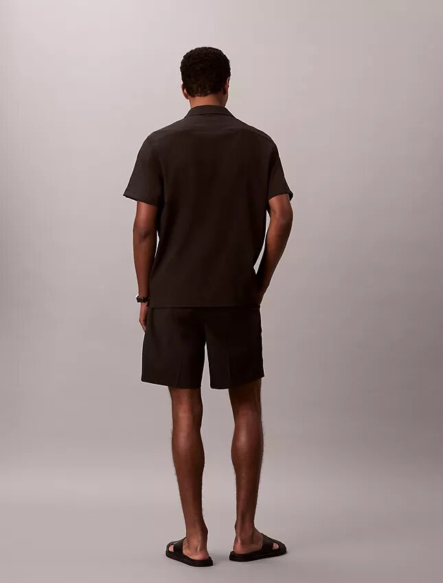 Straight Seersucker Elastic 7″ Shorts Straight Seersucker Elastic 7″ Shorts